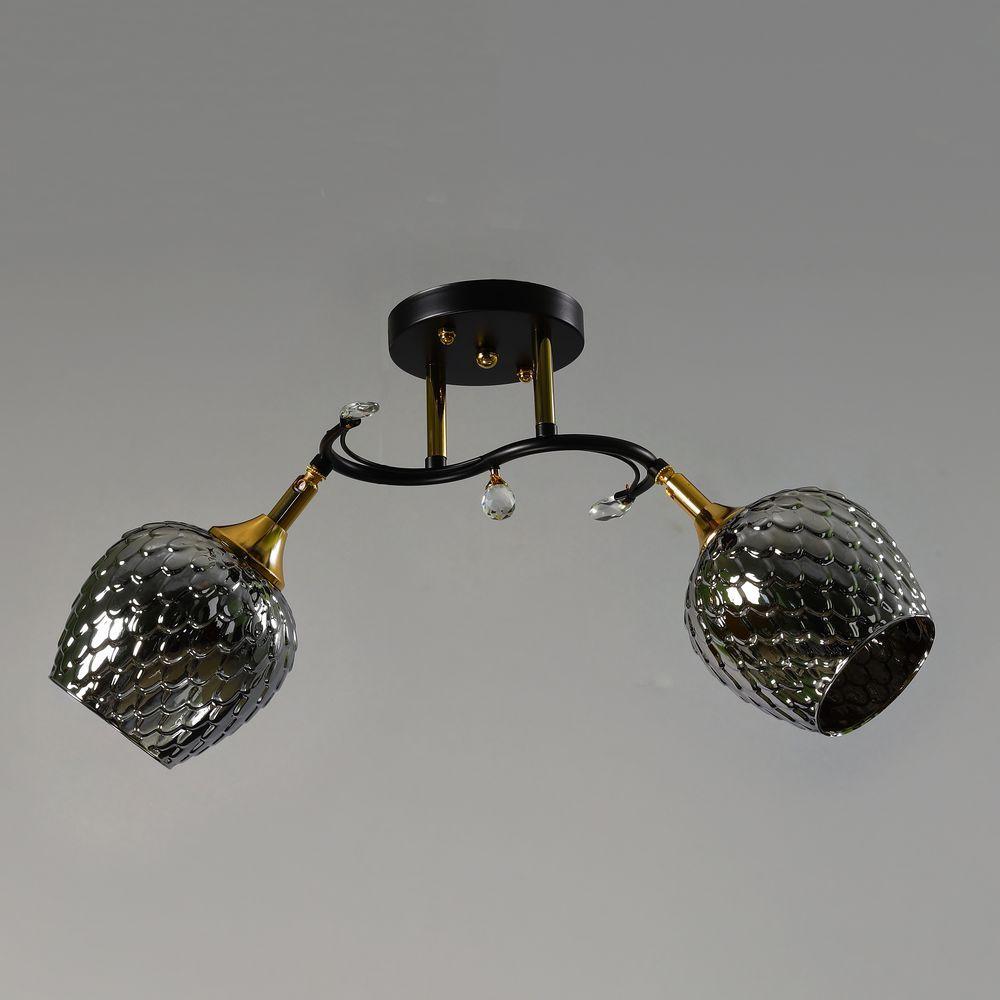 Люстра стельова на два плафони