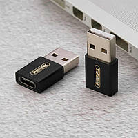 Переходник Joymove Type-C (F) to USB (М) Remax RA-USB3-black хорошее качество