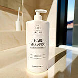 Зволожуючий натуральний шампунь для волосся Lirio Med 1000 мл професійний догляд, фото 6