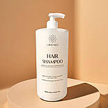 Зволожуючий натуральний шампунь для волосся Lirio Med 1000 мл професійний догляд, фото 8