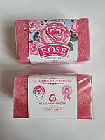 Глицериновое мыло-губка "Rose Original" 70гр