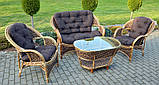 Набір меблів із ротангу на терасу Casablanka NEW!, фото 3