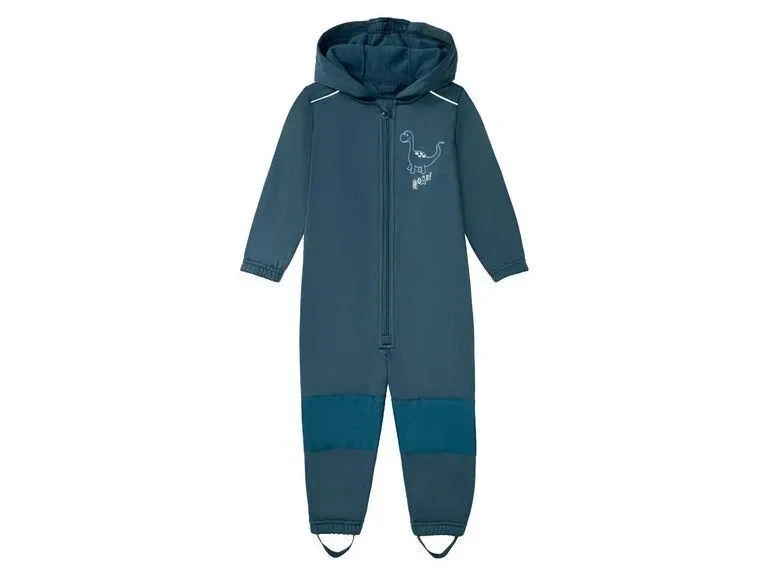 Комбінезон софтшелл бірюзовий Динозавр Lupilu 110/116см, фото 1