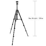 Штатив горизонтальний Yunteng 6109 алюмінієвий 178 см з пультом для телефону, фото 10