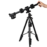 Штатив горизонтальний Yunteng 6109 алюмінієвий 178 см з пультом для телефону, фото 4