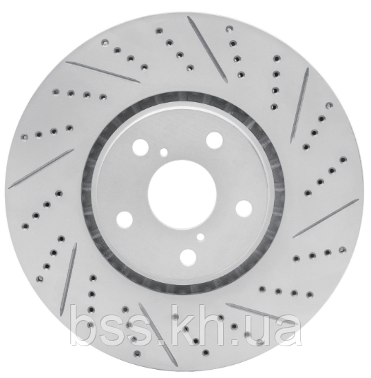 Диск гальмівний передній R1 Concepts Carbon Geomet для Lexus GS350 07-11 4351230330 4351630020 830-75023d/24d