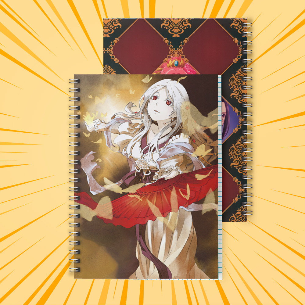 Зошит А5 48 арк. на пружині у клітинку 60 гр.м² Kusuriya no Hitorigoto / Монолог травниці 020