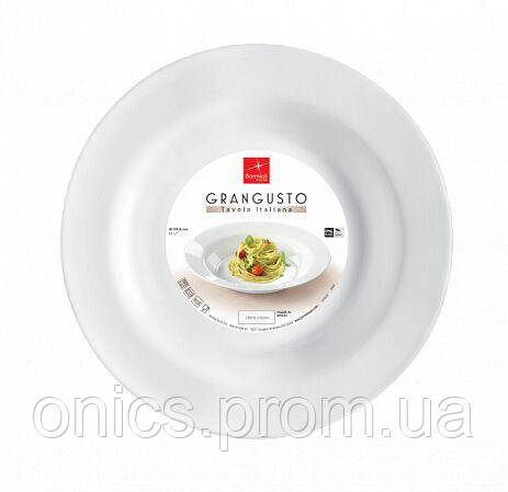 Тарелка для пасты Bormioli Rocco Grangusto 400850-FTB-121990 30 см хорошее качество - фото 1 - id-p2191926830
