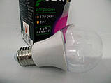 Фітолампа для рослин світлодіодна флора 9W E27 A-60 LM3097, фото 4