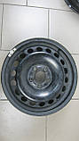 Диск колесный R15 VW Polo, Virtus, Skoda Praktik, Roomster, Audi A1 5.5Jx15 5x100x57.1 ET40 OE:2Q0601027, фото 3