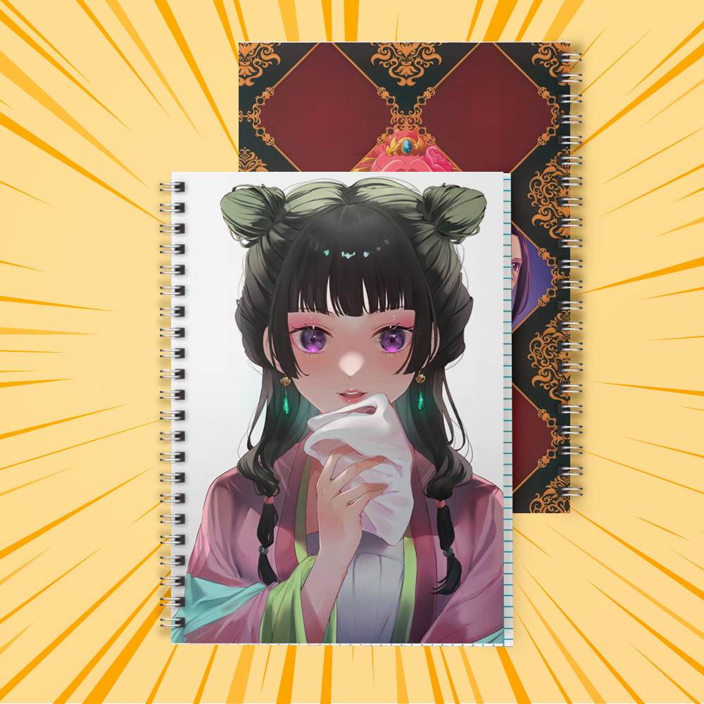 Зошит А5 48 арк. на пружині у клітинку 60 гр.м² Kusuriya no Hitorigoto / Монолог травниці 013