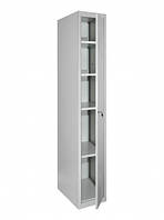Шкаф хозяйственный металлический LEVMETAL ШГМ 5/30/1 (180х30х50)