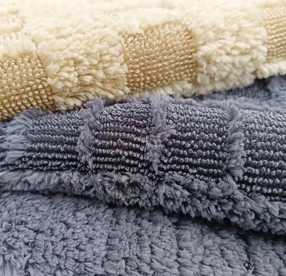 Рушник для сушіння автомобіля "Ozo гібрид" 60*90 cм двостороннє, фото 1