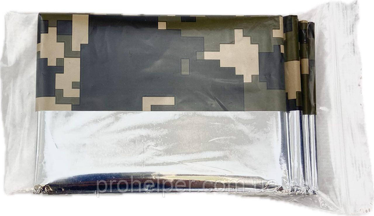 Термоковдра піксель/камуфляж ProHelper 160х210 см, фото 1