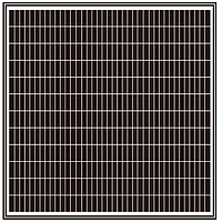 Сонячна батарея AXIOMA energy AX-80M, 80Вт, монокристалічна