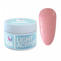 Рідкий гель Luna Light Acrygel для моделювання 06 квітково-рожевий. 30 мл