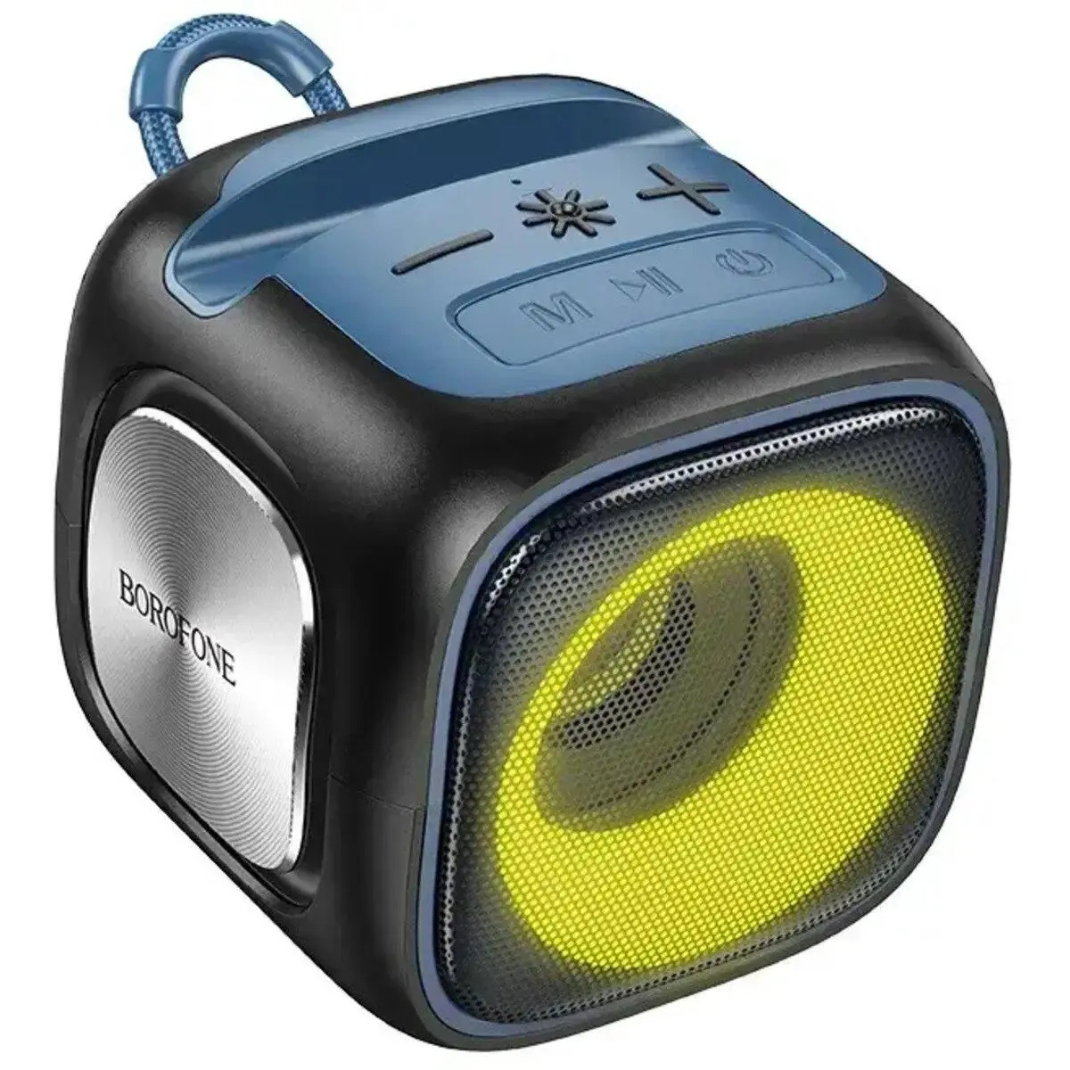 Портативна Bluetooth Колонка Borofone BR29 Interest Sports 7W RGB Чорна, фото 1