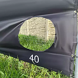 Великі металеві тренувальні футбольні ворота з тренувальним матом TRIZAND 21268, фото 5