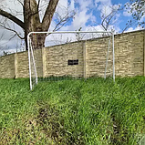 Великі металеві тренувальні футбольні ворота з тренувальним матом TRIZAND 21268, фото 6