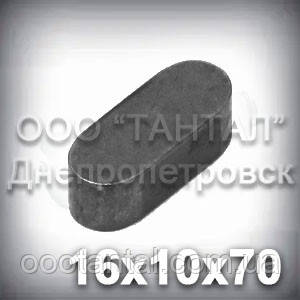 Шпонка призматична 16х10х70 ГОСТ 23360-78 (DIN 6885 A), фото 1