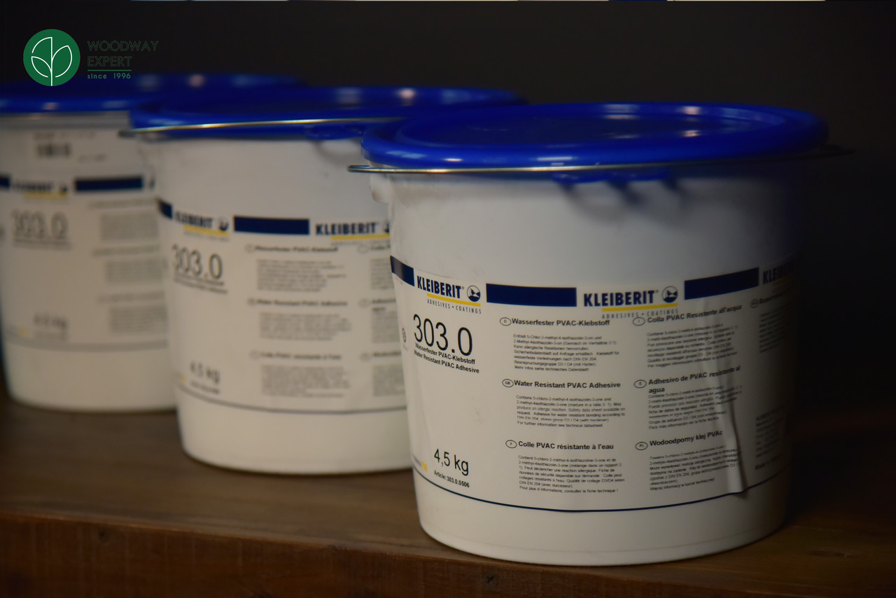 KLEIBERIT 303.0 водостійкий столярний клей ПВА D3 (відро 5 кг), фото 1