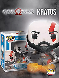 Кратос фігура Бог війни God of War Funko pop Фанко Поп ігрова вінілова фігурка №154