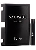 Пробник Парфумована вода для чоловіків Dior Sauvage Eau de Parfum, 1 мл (3348901371889)