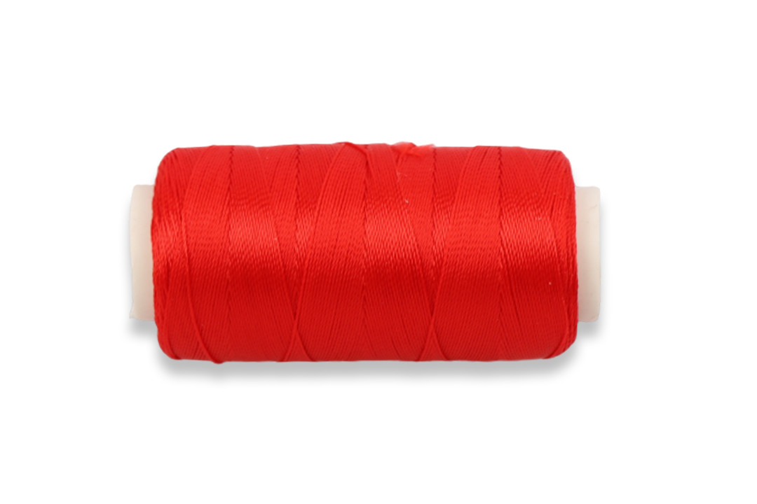 Нитка нейлонова No210/3, червона (6062), фото 1