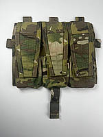 Тройной подсумок Crye Precision AVS DETACHABLE Flap M4 для магазинов, Цвет: MultiCam, AVS-DF2