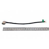 Разъем питания ноутбука с кабелем HP PJ969 4.5mm x 3.0mm + center pin , 8 7 -pin, 18 см A49120 OIU
