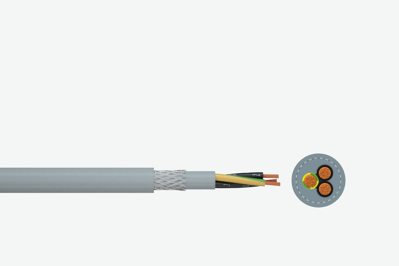 Кабель екранований YSLCY-OZ 05x1 мідний гнучкий FABER KABEL 037477