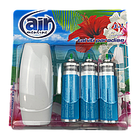AIR menline Tahiti Paradise with aplicator 3х15ml Освежитель воздуха Рай на Таити с аппликатором/10,