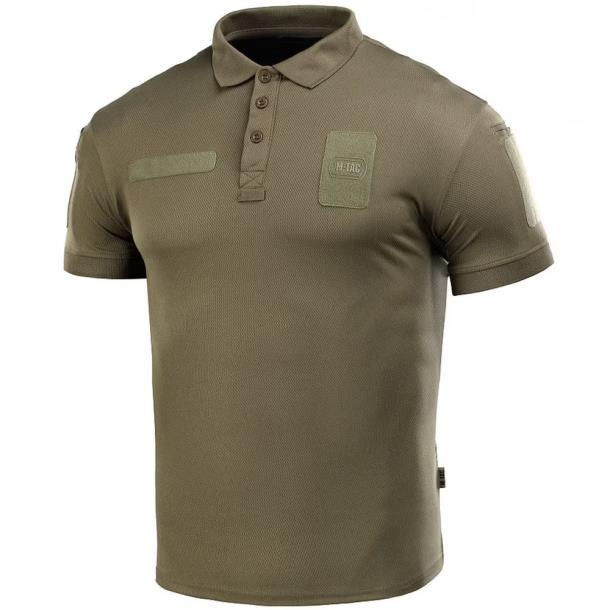 Футболка M-TAC polo Elite Tactical Coolmax Olive (80010001) РОЗМІР S