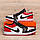 Чоловічі шкіряні кросівки Air Max Red, фото 7