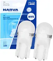 LED лампа T10 (бесцокольная W5W) Narva Range Performance (181454100)