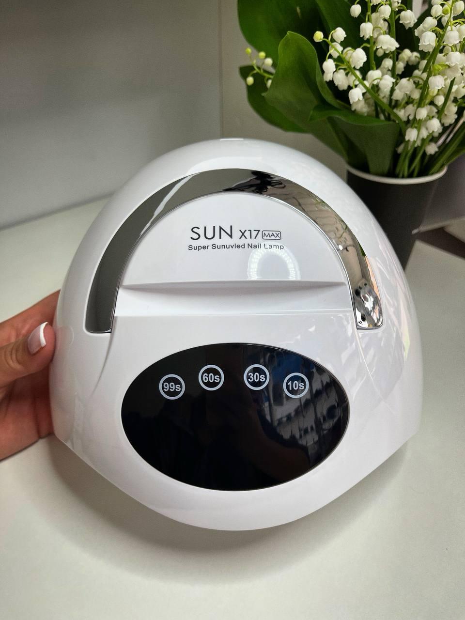 Лампа для манікюру SUN X 17 320 Вт потужна професійна манікюрна лампа САН