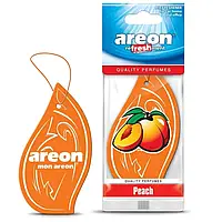 Ароматизатор автомобильный сухой листик Areon Mon Classic Peach