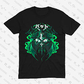 Футболка чорна Morze Bleach V10