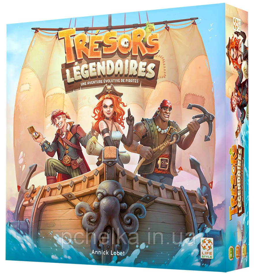 Настольная игра Легенды пиратов (Pirate Legends) приключенческая семейная игра про пиратов