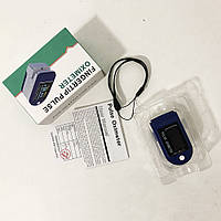 Пульсоксиметр Fingertip pulse oximeter. QW-360 Колір синій mun