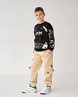 Джогери для хлопчика пісочні, котон тм BossKids розмір 158 см