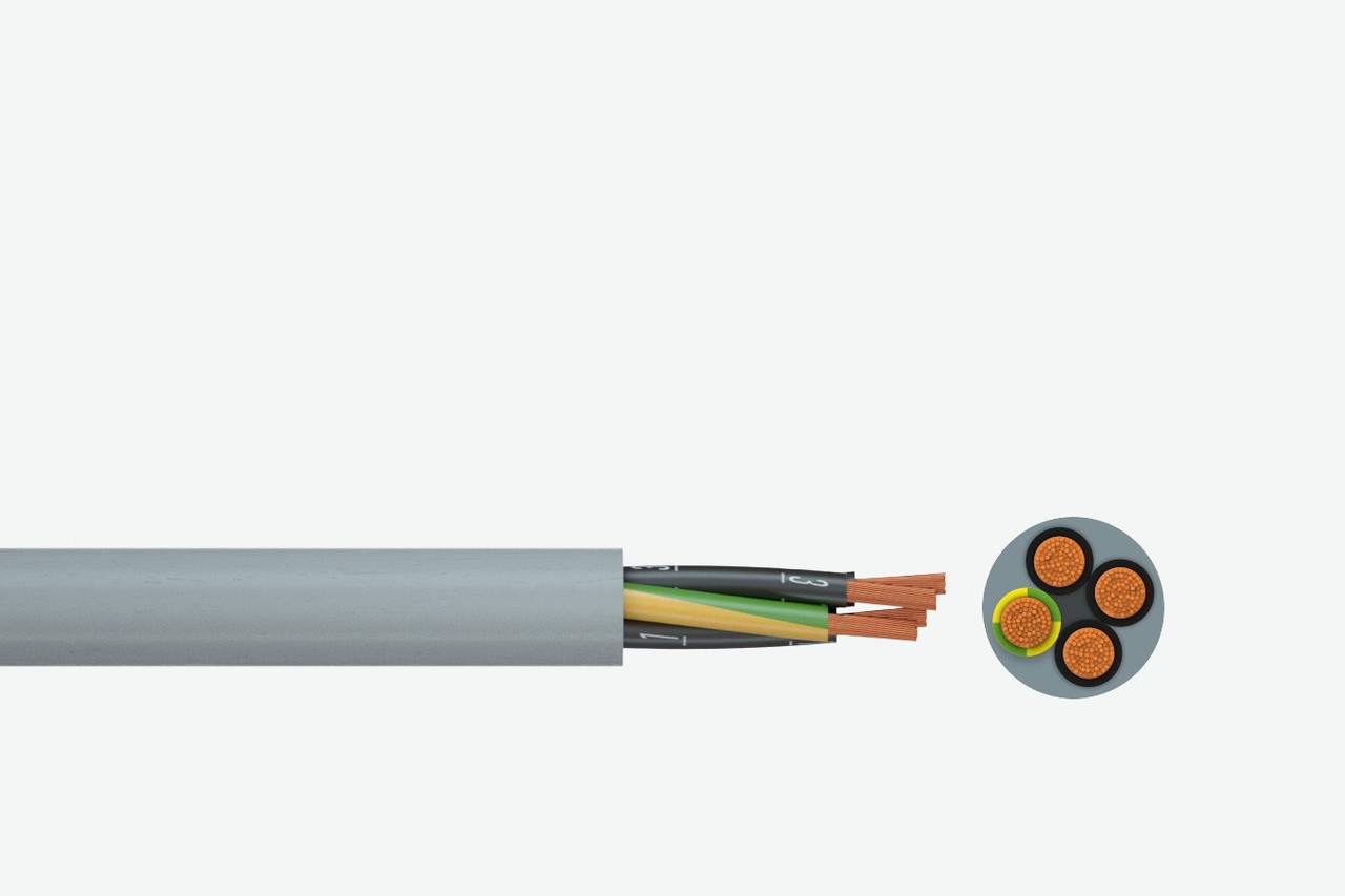 Кабель мідний гнучкий YSLY-JB 04x1 FABER KABEL контрольний керування 030617