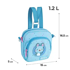Сумка-рюкзак дитячий Kite Funny Bunny K24-2620-2