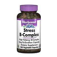 В комплекс Bluebonnet Nutrition Stress B-Complex 100 Veg Caps FT, код: 7517533