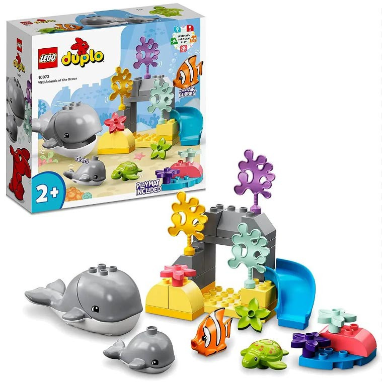 Конструктор Жителі океану 32 деталі LEGO DUPLO Animals 10972