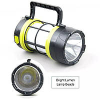 Аккумуляторная кемпинговая лампа светильник 910-LED+COB / Походный IV-253 кемпинговый фонарь mun