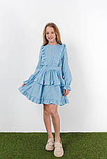 Сукня дитяча муслін для дівчинки Даринка, розміри 122-146, фото 4