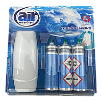 AIR menline Marine wave with aplicator 3х15ml Освежитель воздуха Морская волна с аппликатором/10, ш