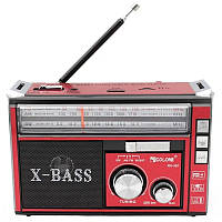 Радиоприемник ФМ Golon RX-381 MP3 USB с фонариком Red HR, код: 8243229
