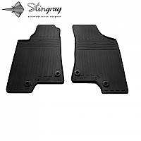 Передние Коврики резиновые в салон для HUMMER H3 2005-2010 2шт комплект Stingray